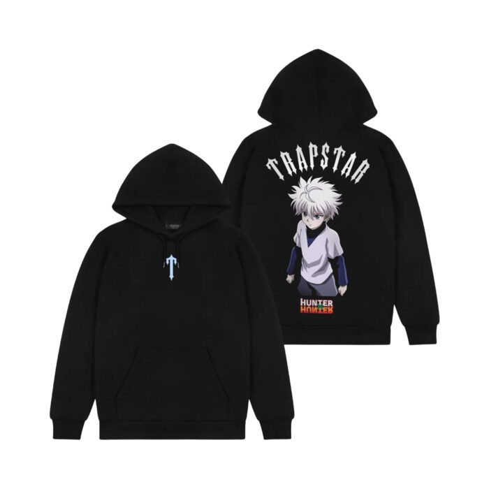 Trapstar Hunter x Hunter Resistance Arch Hoodie Black