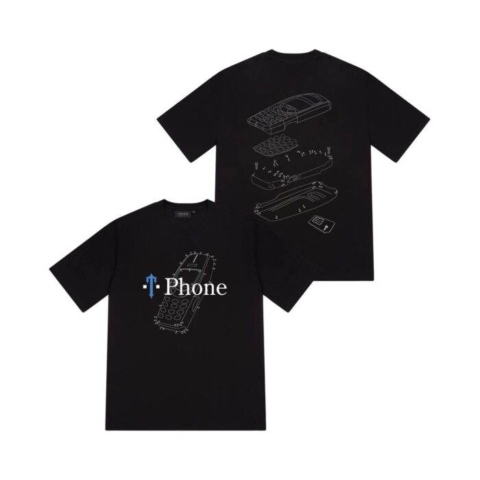 Koszulka Trapstar T Phone Tee - Black