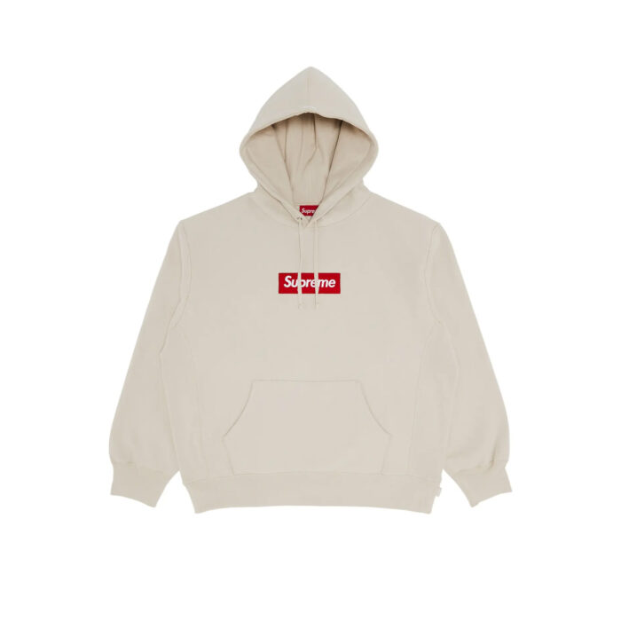 Supreme Box Logo Hooded Sweatshirt Sweatshirt (FW24) Stone